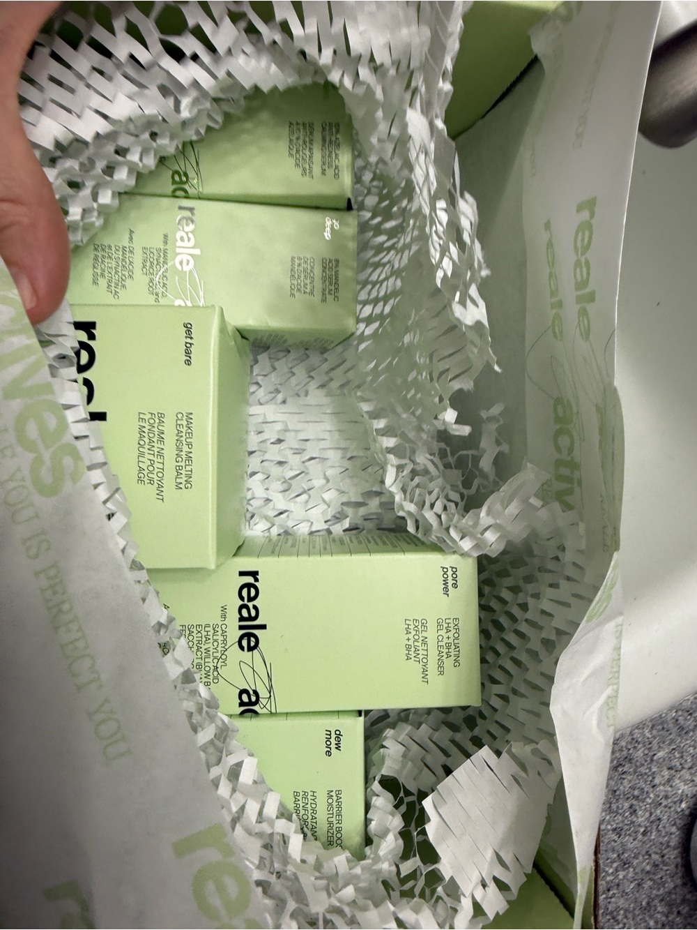Reale Actives set acne new